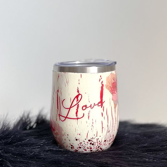 Love Wine Tumbler